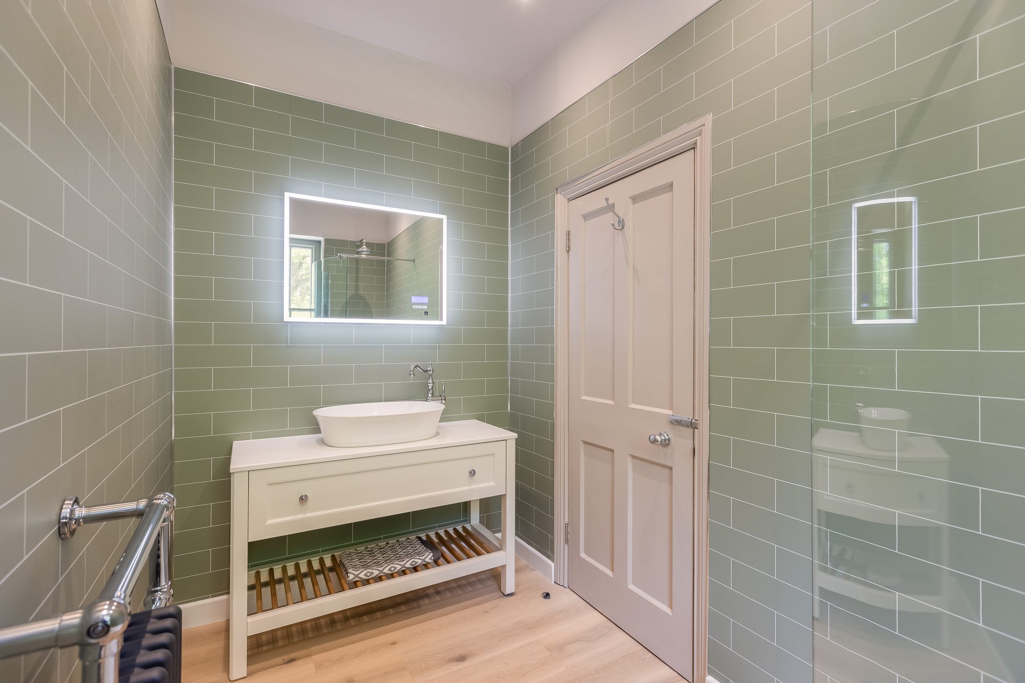 The Old Rectory shower room