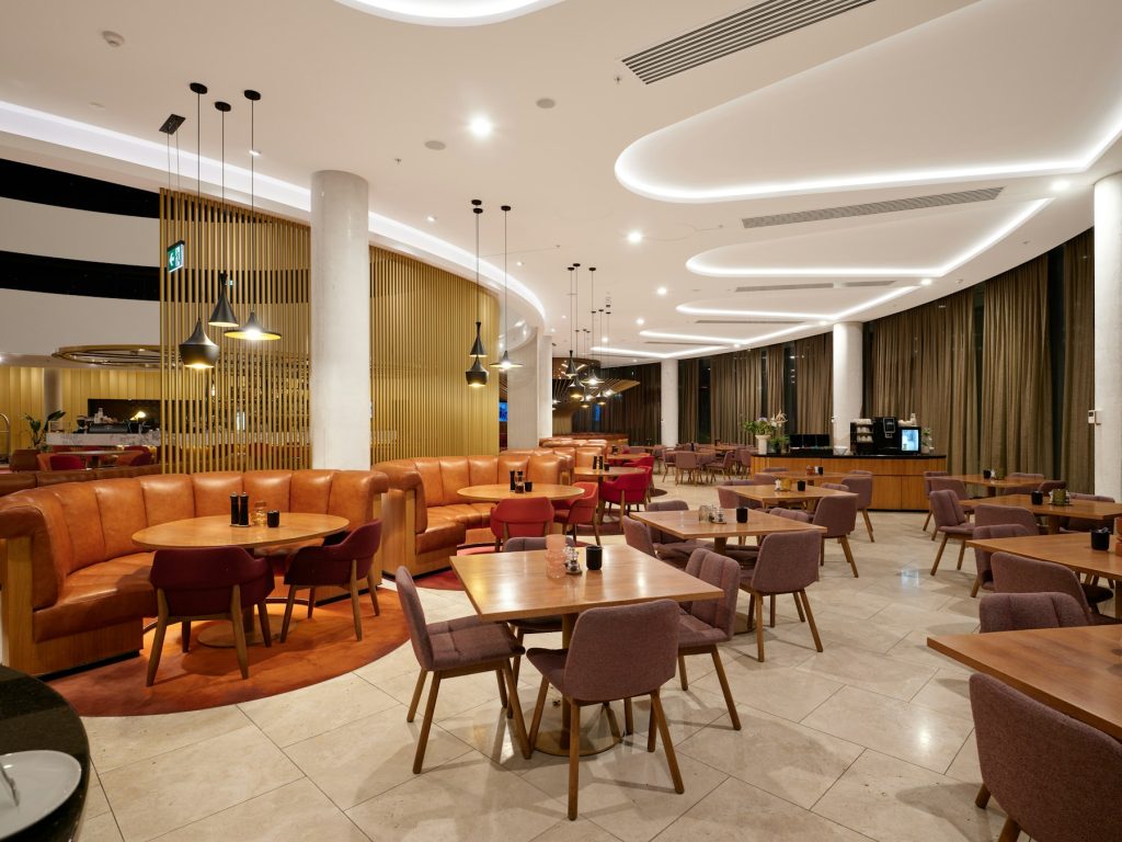 Restaurant Interior Design - booth seating, Pip Interior Designs York